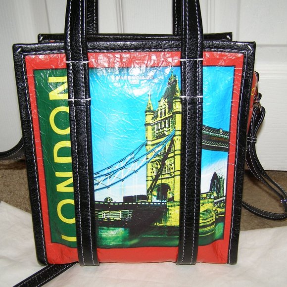 RARE NEW Balenciaga "London" leather shopper bag - Picture 13 of 16